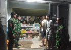 Anggota Koramil 1402-04/Tinambung Gelar Patroli dan Siskamling di Kelurahan Limboro